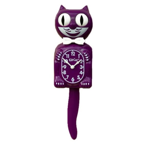 Urban Outfitters Boysenberry Kit-Cat Clock - Picture 2 of 4